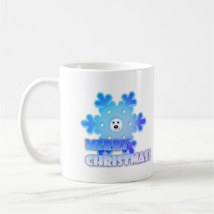 Taza De Café Copo de nieve de Navidad