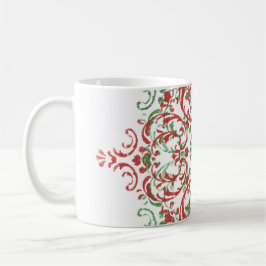Taza De Café Copo de nieve de vacaciones