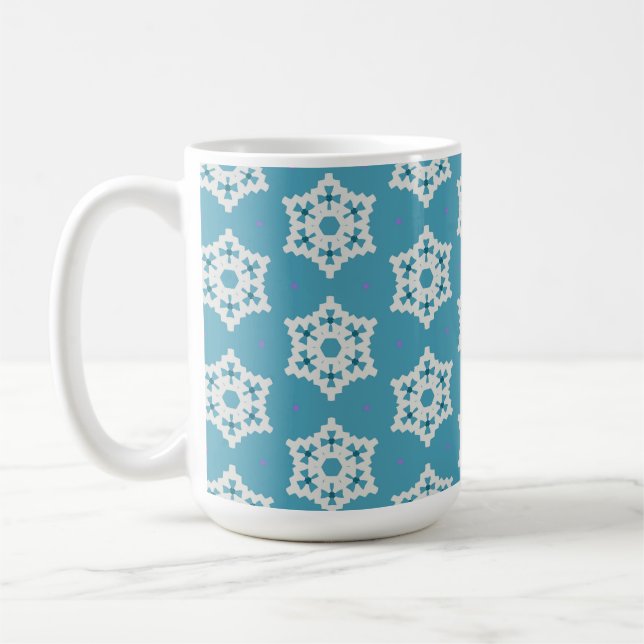 Taza De Café Copo de nieve pp1 (Izquierda)