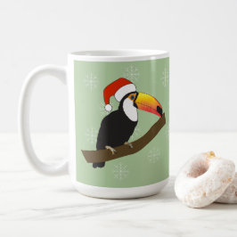 Taza De Café Copos de Navidad de Tucán