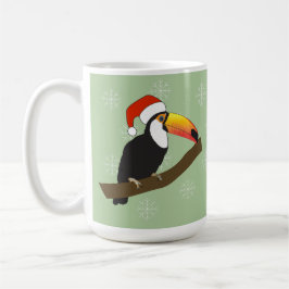 Taza De Café Copos de Navidad de Tucán