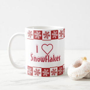 Taza De Café ❤️ Copos de nieve