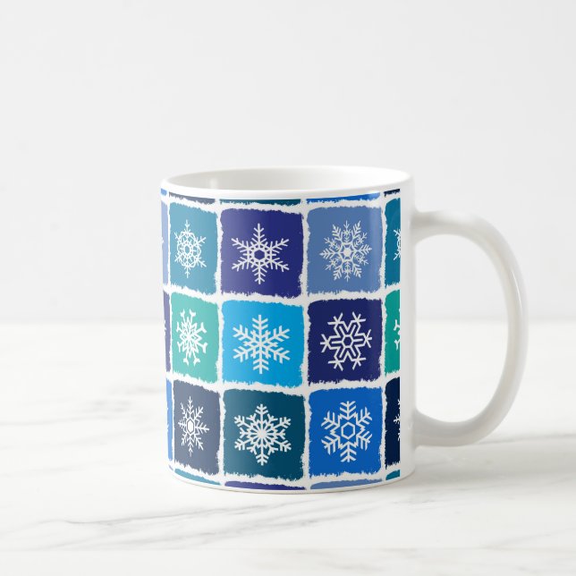 Taza De Café Copos de nieve (Derecha)