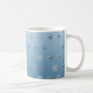 Taza De Café Copos de nieve