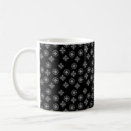 Taza De Café Copos de nieve modernos de mediados del siglo XX