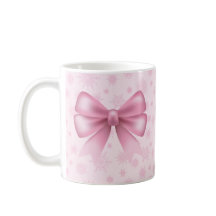 Copos de nieve rosados y reverso