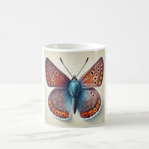 Taza De Café Copper Butterfly 160724IREF231 - Watercolor