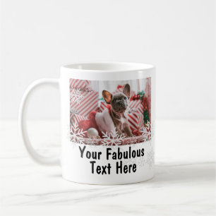 Taza De Café Coprocelos de Fotos y Texto Personalizados