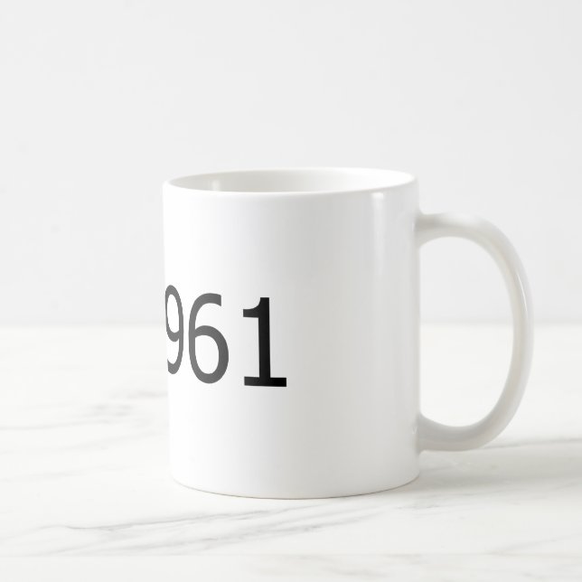 Taza De Café Copyright 1961 (Derecha)