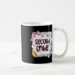 Taza De Café Coqueta Femenina Segundo Grado De Regreso A La Esc