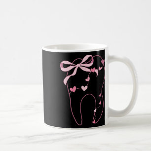 Taza De Café Coqueta Lazo Molar Dentista Higienista Dental Vale