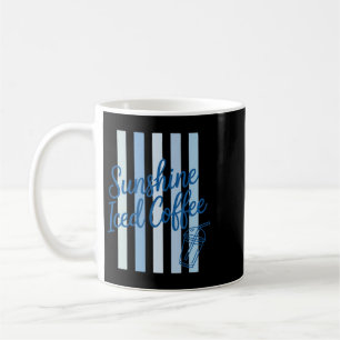 Taza De Café Coqueta Vacación de Verano Playa Sol Iced
