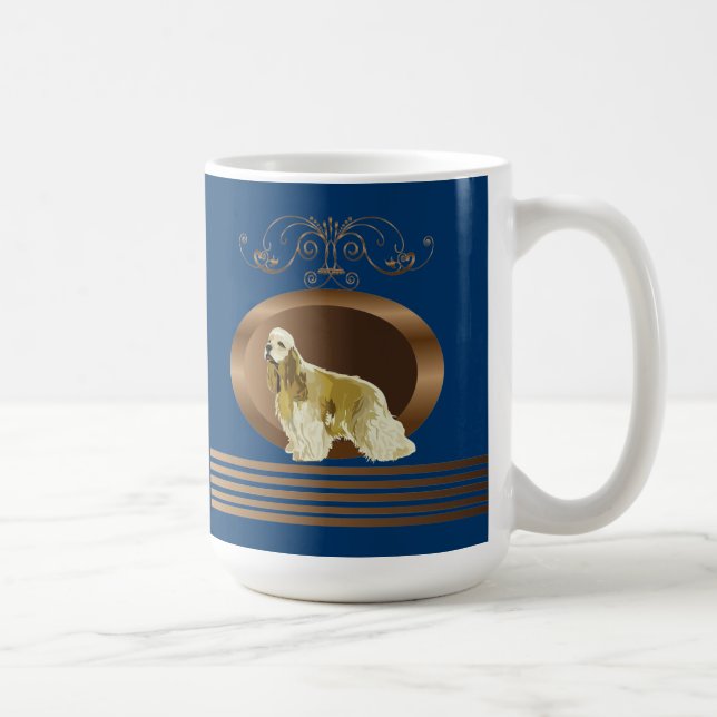 Taza De Café Coquetero spaniel (Derecha)