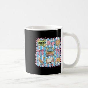 Taza De Café Coquette Bow Cute School Bus Girly Student De Vuel