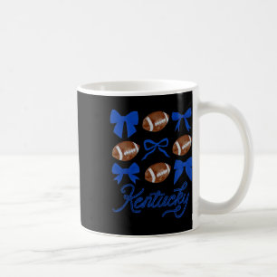 Taza De Café Coquette Bow Football Kentucky