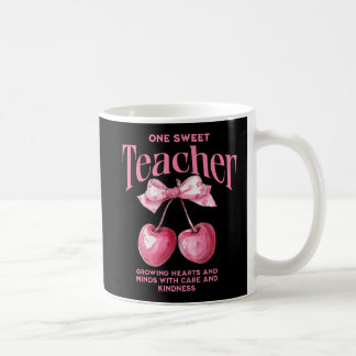 Taza De Café Coquette Cherries personalizada de "Un profesor du