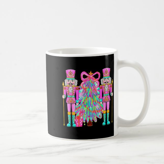 Taza De Café Coquette Christmas Tree Nk Nutcrackers Xmas Women  (Derecha)