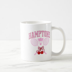Taza De Café Coquette Hamptons Badminton Preppy Vintage Soft Gi