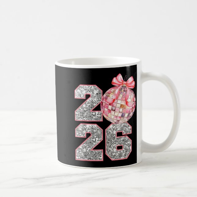Taza De Café Coquette Happy New Year Party 2026 Family Women Gi (Derecha)
