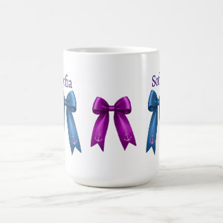 Taza De Café Coquette Nautical Bow!
