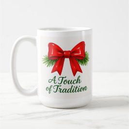 Taza De Café Coquette Navidades Bow — Chica desordenado ✨ mágic