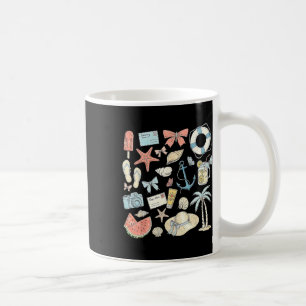 Taza De Café Coquette Summer Coastal Beach Matchings Family Vac
