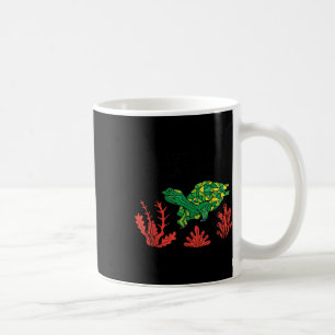 Taza De Café Coral de tortuga salva el medio ambiente de los ar