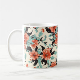 Taza De Café Coral Garden