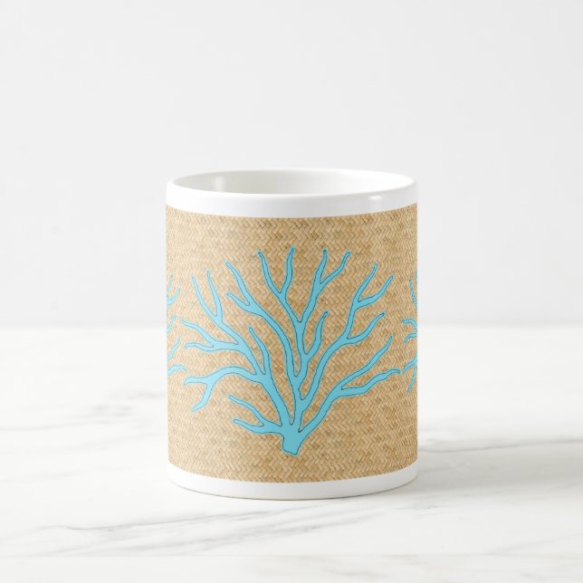 TAZA DE CAFÉ CORAL RATTAN MUG (Centro)