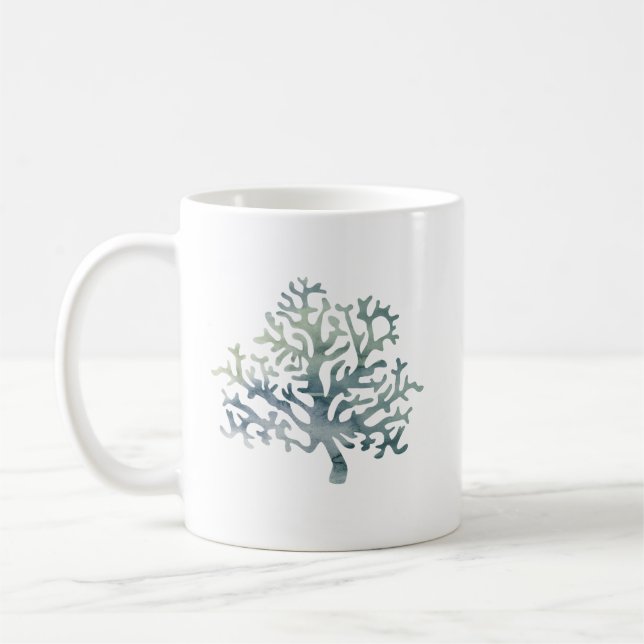 Taza De Café Coral Reef Painting Beach Lover (Izquierda)