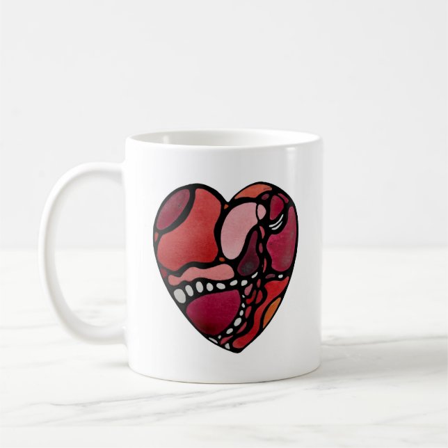 Taza De Café Corazón (Izquierda)