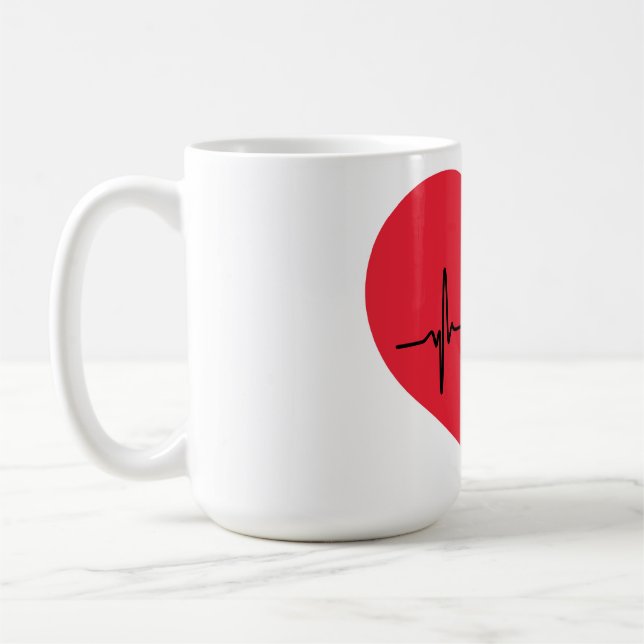 Taza De Café corazón (Izquierda)