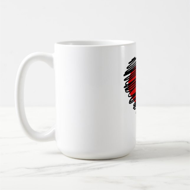 Taza De Café corazón (Izquierda)