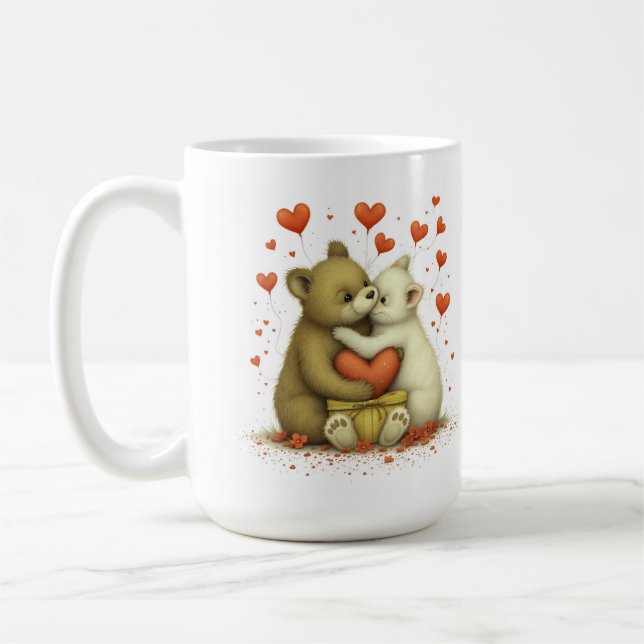 Taza De Café corazón 7777 (Izquierda)