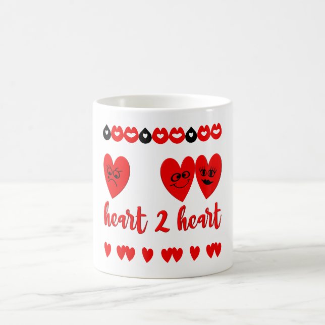 Taza De Café Corazón a corazón (Centro)