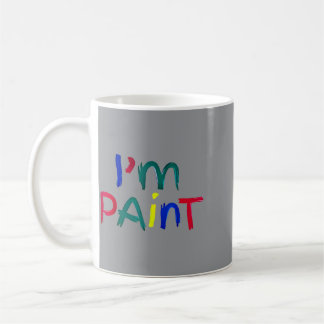 Taza De Café Corazón Ama Pintar Con Los Dedos Pintura Pareja Ad