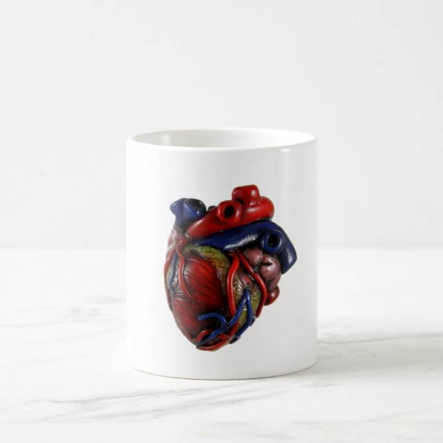 Taza De Café Corazón anatómico (Centro)