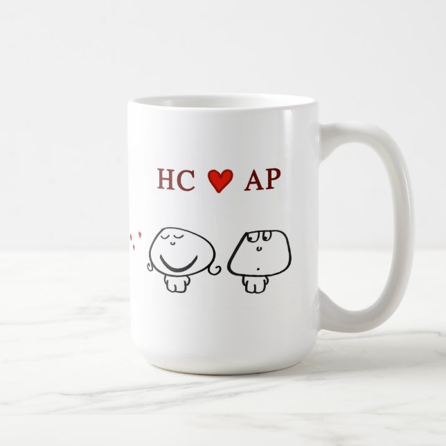 Taza De Café "Corazón AP de HC " (Derecha)