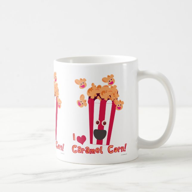 Taza De Café ¡Corazón Caramel Corn! (Derecha)