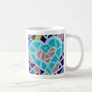 Taza De Café Corazón colorido para cualquier día…