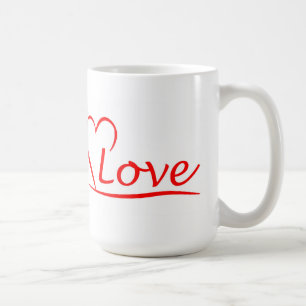 Taza De Café Corazón con amor