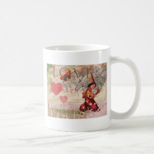 Taza De Café Corazón de amor Dulce corazón San Valentín Querubí