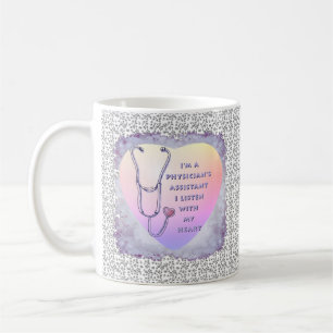 Taza De Café Corazón de asistente médico