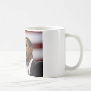 Taza De Café Corazón de Barack Obama de la pasión