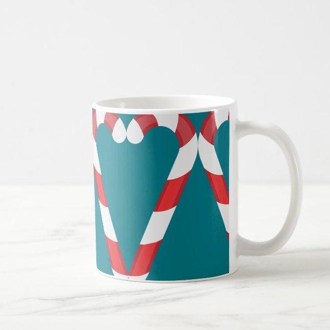 Taza De Café corazón de caramelo de caramelo (Derecha)