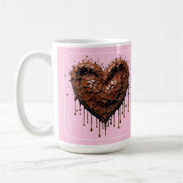Taza De Café Corazón de chocolate Valentine