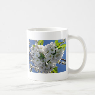Taza De Café Corazón de flores de cerezo