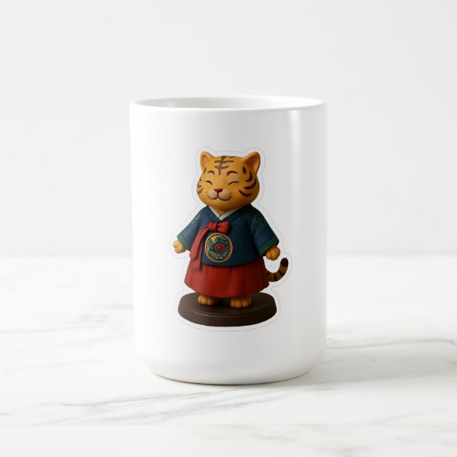 Taza De Café Corazón de Hanbok (Centro)