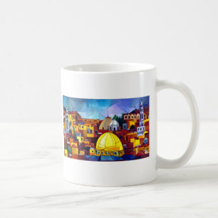 TAZA DE CAFÉ CORAZÓN DE JERUSALÉN