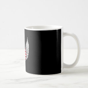Taza De Café corazón de la bandera americana 4 de julio veteran